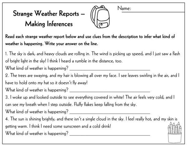 Making Inferences 3rd Grade Worksheet | Fun & Interactive Reading Practice - Image 2