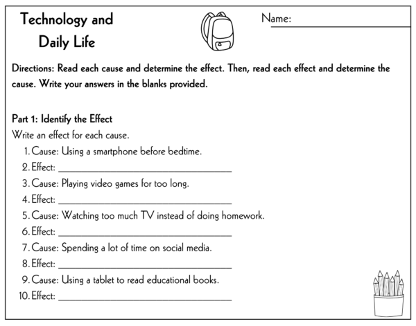 Cause and Effect Worksheet | 3rd-6th Grade | Engaging Practice Activities - Image 2